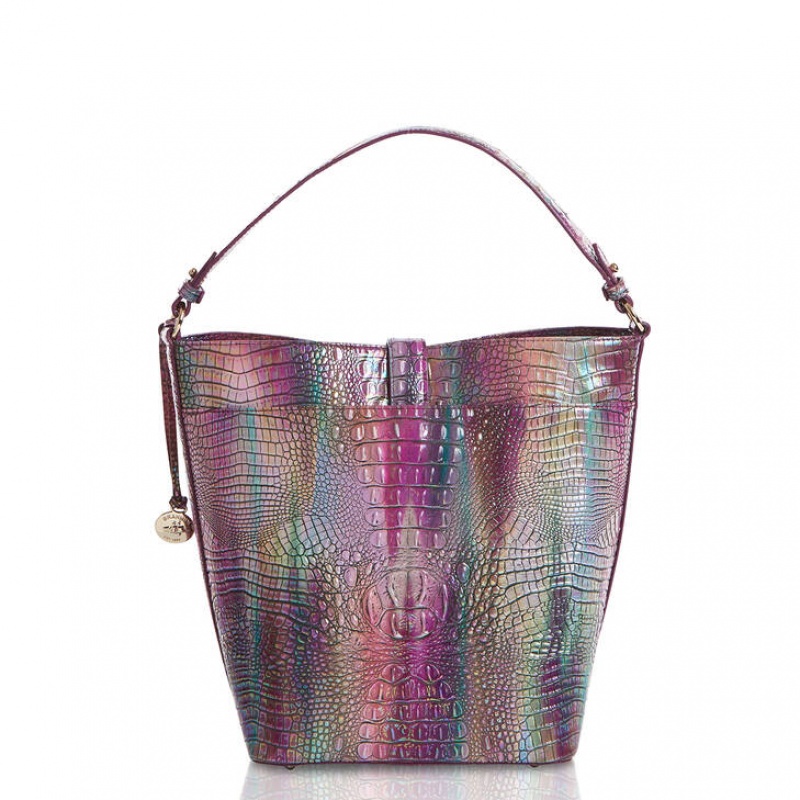 Multicolor Women's Brahmin Shira Bucket Bags | 2678MXBGI