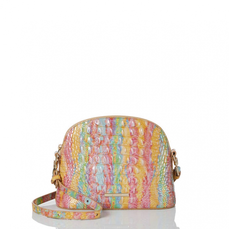 Multicolor Women\'s Brahmin Small Georgina Crossbody Bags | 3198FBOXN