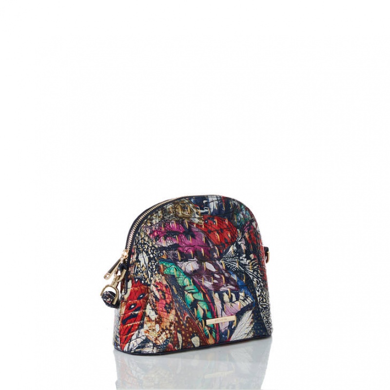 Multicolor Women's Brahmin Small Georgina Crossbody Bags | 9763HVWJD