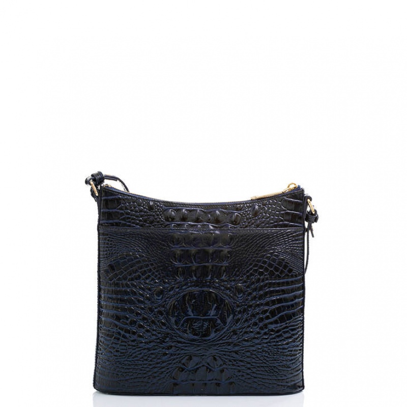 Navy Women's Brahmin Katie Crossbody Bags | 0614RMCYZ