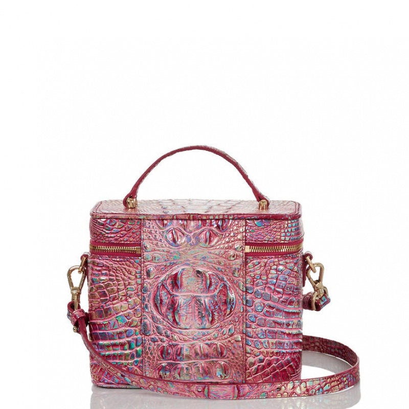 Pink Women's Brahmin Chantal Crossbody Bags | 5264TCGDZ