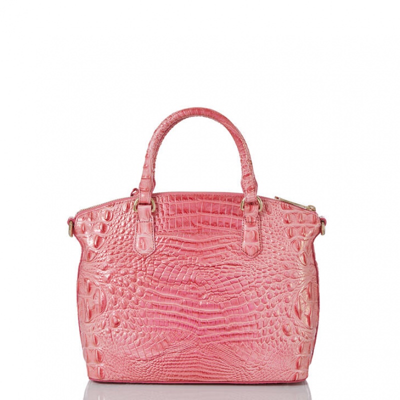 Pink Women's Brahmin Duxbury Satchel Bags | 1862DUBXA