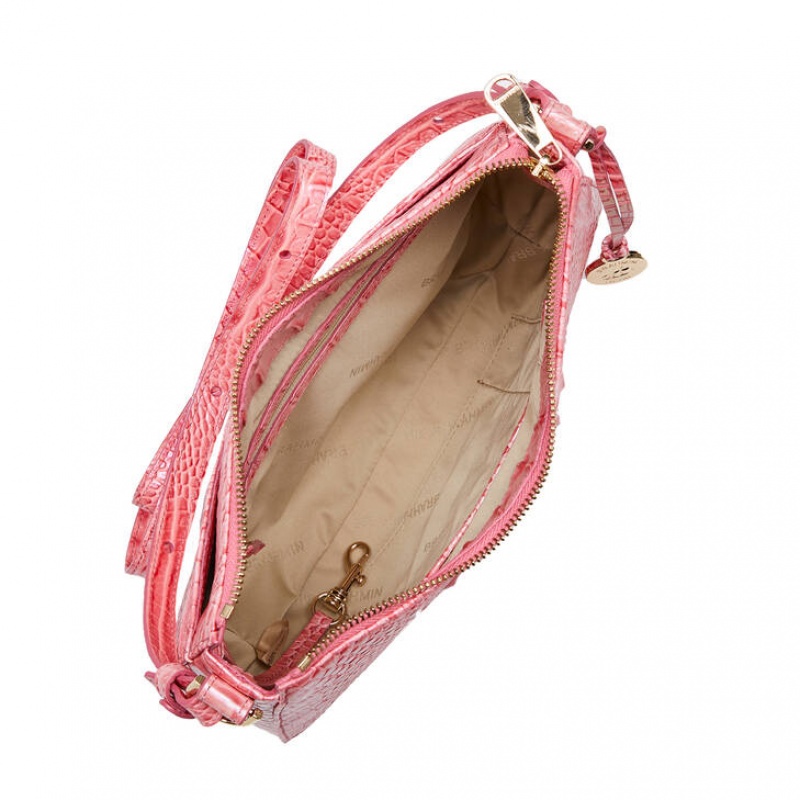 Pink Women's Brahmin Shayna Crossbody Bags | 5194WBTHK