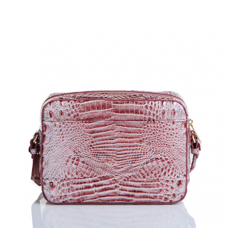 Pink Women's Brahmin Shea Crossbody Bags | 5749TGBEQ