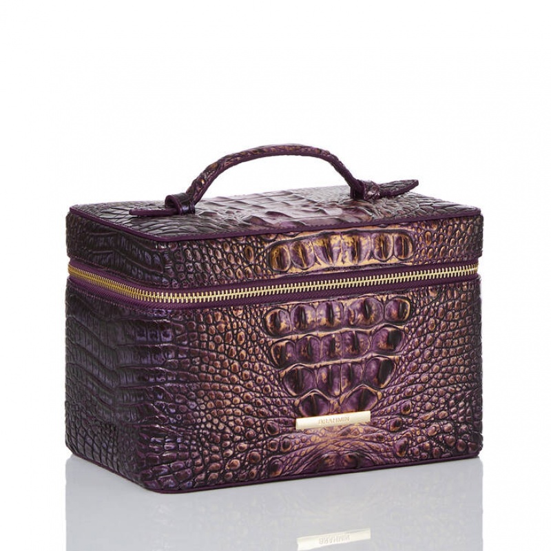 Purple Women's Brahmin Charmaine Travel Bags | 5746ZCMPV