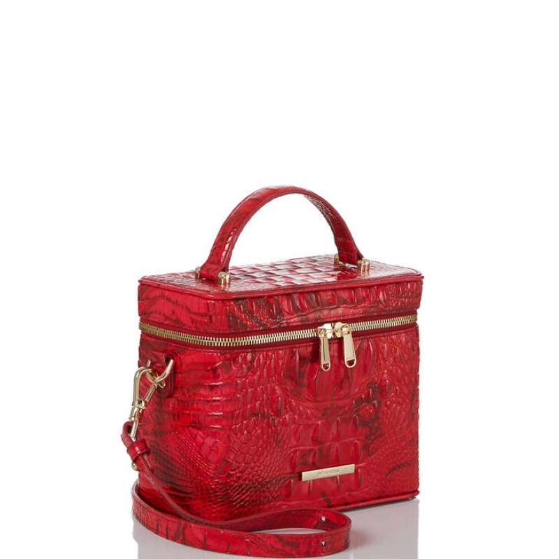 Red Women\'s Brahmin Chantal Crossbody Bags | 1567OVJDG